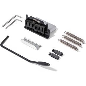 Wilkinson WOV06 2-1/8 inch 2-Point ST Guitar Tremolo Bridge for Modern Strat Electric Guitar (WOV06 （CR）)