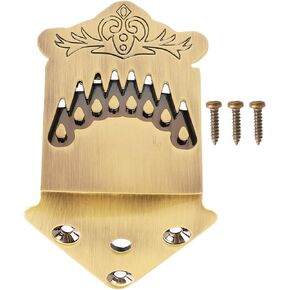 8 String Mandolin Tailpiece Pattern Metal Mandolin Tailpiece Replacement Part Mandolin Accessories