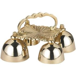 Religious Supply 4 Cup Sacristy Bell with Handle
