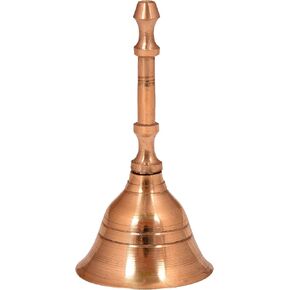 diollo Polished Brass Hand Bell 3.5 Inch
