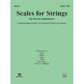 Scales for Strings, Book II Cello