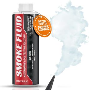 Smoke Fluid Solution for Automotive Leak Detection – Clean & High-Density Smoke Fluid Works w/All Diagnostic Smoke Machine- for EVAP, Vacuum, Exhaust, Turbo, Super Chargers, Fuel & Intake - 8 Fl Oz