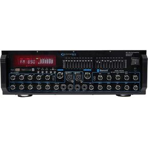 مضخم مزج ميكروفون يعمل بتقنية البلوتوث MM2000BT من Technical Pro، وSD، ومنفذ USB in Kuwait