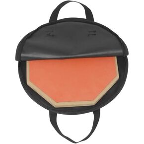 Vaguelly Cymbal Case 12 Tote Backpack Drum Hardware Bag Black Back Pack Dumb Drum Pad Drum Pad Bag Drum Carry Bag Fabric Pouch for Drum Pouch for Drum Storage Bags Cushion Suitcase Black