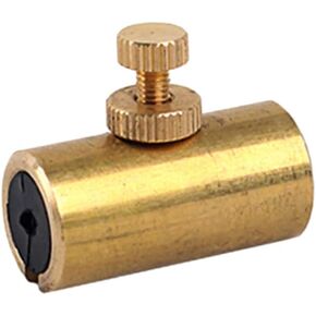 Cello Instrument Mute Suppressor Tube - 12mm Brass Instrument Mute - Adjustable Cello Wolf Tone for Cello Parts and Accessories - Gold Cello Hardware