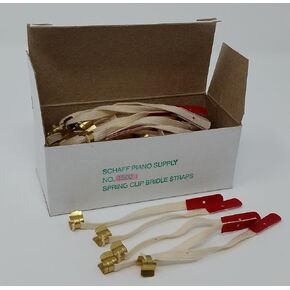 Piano Spring Clip Bridle Straps (Set of 90)