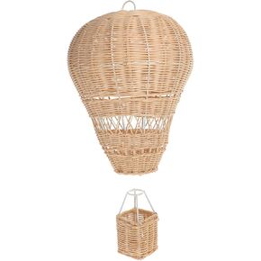 Artibetter Decoraciones para Salas De Casa Floating The Skies Paper Hot Air Balloons Hanging Hot Home Decorations Ceiling Decor Wicker Decor Hand Decor Children's Room Wall Decoration Wooden