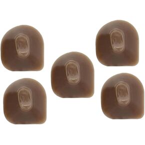 5pcs Flute Brick Flute Tools Professional Flute Fittings Flute Button Mats Flute Replacement Parts Flute Button Bricks Wind Instrument Supplies Accessories Protector Colloid Mute