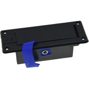 Dopro 9V Battery Cover Battery Box Case Compartment for Active Guitar Bass