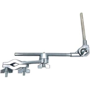 Cowbell Mount Holder Cowbell Mount with L-Rod and Drum Clamp, Adjustable Cowbell Percussion Mounting Bracket Arm Rod with Cowbell Drum Set Mounting Clamp Percussion Accessory Short