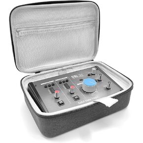Hard Shell Case Compatible with SSL 2 or 2+ and SSL2 MKII and 2+ MKII interfaces Audio Interface Cover, Protective Travel Case (Black)