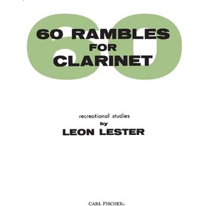 60 Rambles for Clarinet