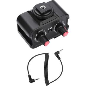 Camera Mixer Dslr Mixer o Camera Mixer o Camera Mixer WSV2 2 Channel Universal Microphone o Adapter Mixer with 3.5mm Inputs for DSLR Cameras in Kuwait