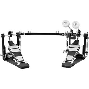 Double Bass Drum Pedals Double Drum Pedal for Drum Set Kit and Electronic Drums | Single Chain