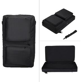 storage case for Pioneer DDJ-SR 2/SR, Native Instruments Traktor control S4 Mk3, Hercules DJControl Inpulse 500 CD player, Portable adjustable shoulder strap
