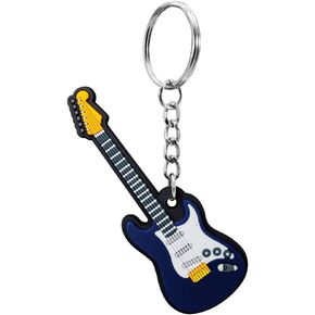 Musical Instrument Silicone Keychain (Pack of 2)