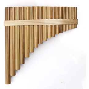18 Pipes Pan Flute F Key Chinese Traditional Musical Instrument Pan Pipes (Right Hand)