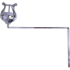 Tubas Marching Lyre 3 Vertical Keys Metal Plating Music Sheet Clip Musical Instrument Accssories 4x4mm Socket