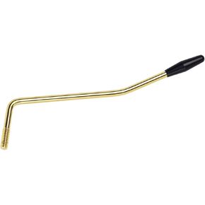 Banworks Electric Guitar Tremolo Arm Metric M6 Whammy Bar with 5.8mm (15/64") Thread for Tremolo Bridges of Squier Strat ST Guitars Made in China and Indonesia JT/YB-01 Chrome with Black Tip