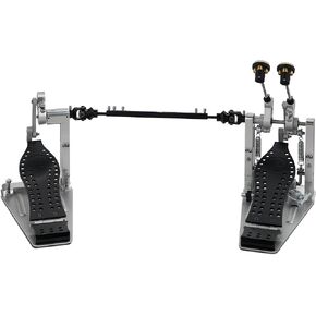 DW Series Colorboard Machined Direct Drive w/Bag, Graphite Edition Double Bass Drum Pedal (DWCPMDD2BK)