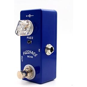 Fuzzface Guitar Effect Pedal Based on Silicon Fuzz Face True Bypass Guitar Parts Accessories Electric Guitar Parts