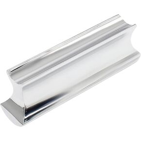 Piutouyar Stainless Steel Guitar Slide Bar, Silver Guitar Slides Tone Bar, Metal Electric Guitar Bar Slide Guitar Accessories