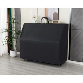 GLHDDL-Upright Piano Cover-Black Piano Protection Cover-Elegant Black Appearance-Waterproof, Scratch Proof, Dustproof, Sunscreen, Anti-collision-Protection of Piano Aging-Easy To Clean