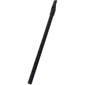 Irish Whistle, D Key Irish Tin Whistle Copper Traditional Blowing Instrument (Black)