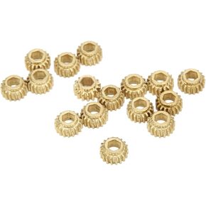 18Pcs Guitar Hex Hole Gear Classical Guitar String Tuning Peg Tuner Machine Head Gear for Acoustic Electric Guitar