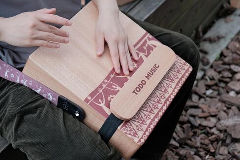TODO Cajon Box Drum Flat Hand Drum Portable Birch Wood Percussion Instrument with Adjustable Strings Carrying Bag Handcrafted, Hand Drum Percussion in Saudi Arabia