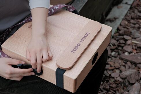 TODO Cajon Box Drum Flat Hand Drum Portable Birch Wood Percussion Instrument with Adjustable Strings Carrying Bag Handcrafted, Hand Drum Percussion in Saudi Arabia