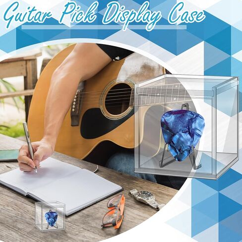 حافظة عرض اختيار الجيتار من الأكريليك حامل اختيار الجيتار لاختيار الجيتار القابل للجمع in Kuwait