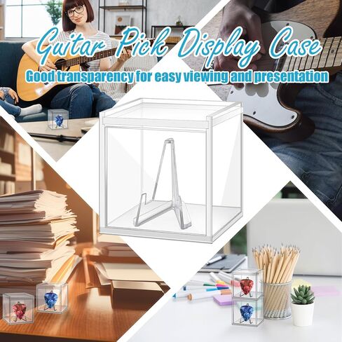 حافظة عرض اختيار الجيتار من الأكريليك حامل اختيار الجيتار لاختيار الجيتار القابل للجمع in Kuwait