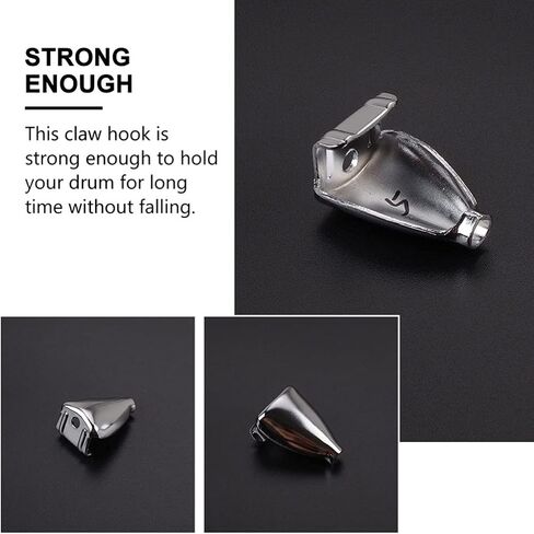 2pcs Drum Hook Drum Replacement Hook Bass Drum Claw Hook Triangle Drum Claw Hook Drum Mount Kit Musical Instrument Accessories Drum Mount Hook Iron Drum Claw Hook Appendix Metal in Saudi Arabia