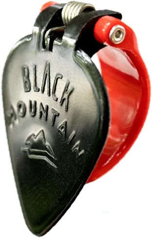 Black Mountain Heavy Gauge Thumb Picks for Acoustic Guitar, Electric Guitar, Ukulele, Banjo, and More - Spring Loaded Universal Fit for Medium to XL Thumbs - Premium Finger Picks in Saudi Arabia