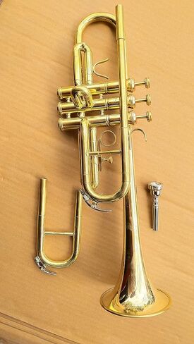 لمسة نهائية احترافية من الذهب على شكل بوق C مع علبة منزلق BB مجانية in Kuwait