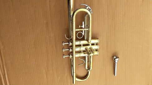 لمسة نهائية احترافية من الذهب على شكل بوق C مع علبة منزلق BB مجانية in Kuwait