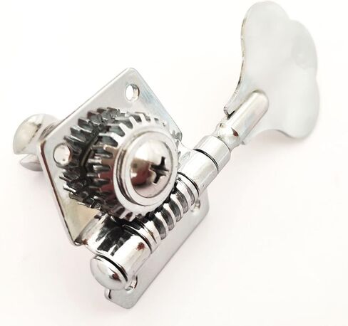 sdwutong Electric Bass Tuners Machine Heads 5 string Vintage Open Geared Tuning Pegs Locking Keys 3R+2L for Electric Jazz Guitar Bass P Bass Chrome 5PCS in Saudi Arabia