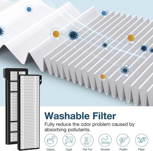 14 Pcs for Eufy X8 Pro Robot Vacuum Cleaner, X8 Pro Accessories, 1*Main Brush 3*Hepa Filters 3*Mop Pads 3*Vacuum Bags 4*Side Brushs, for eufy x8 pro parts in Saudi Arabia