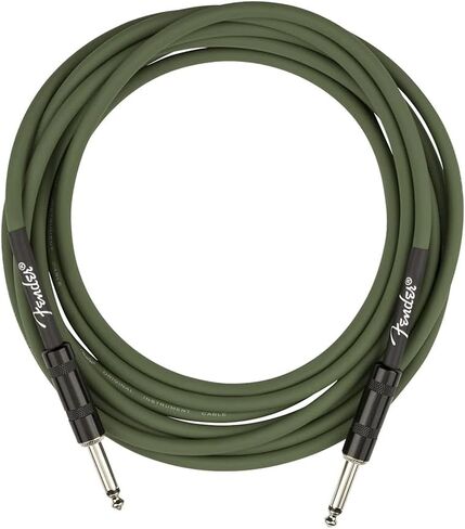 Fender Acoustasonic 15 Guitar Amplifier (2313700000) Bundle with Fender 13ft Straight/Straight Joe Strummer Instrument Cable (Drab Green) in Saudi Arabia
