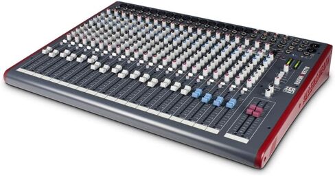 حزمة خلاط Allen & Heath Zed-24 متعددة الأغراض مع 16 حزمة من كابل ميكروفون Pig Hog PHM15 8 مم وقطعة قماش لتلميع الصوت السائل in Kuwait