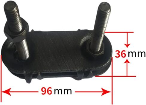 10PCS 75mm Conveyor Belt Fasteners & Rubber Sheet Clips and Fasteners in Saudi Arabia