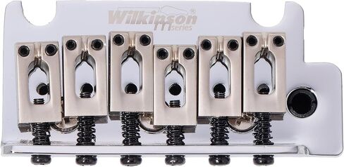 Wilkinson WOV06 2-1/8 inch 2-Point ST Guitar Tremolo Bridge for Modern Strat Electric Guitar (WOV06 （CR）) in Kuwait