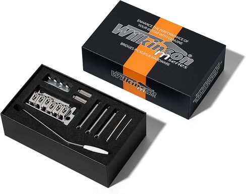 Wilkinson WOV06 2-1/8 inch 2-Point ST Guitar Tremolo Bridge for Modern Strat Electric Guitar (WOV06 （CR）) in Kuwait