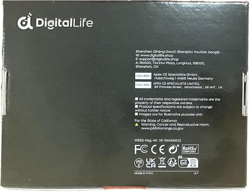 DigitalLife Stand-Alone USB MIDI Host Bridge Box - 1-Input/1-Out 5-PIN DIN MIDI Interfaces, LED Indicator, Metal in Saudi Arabia