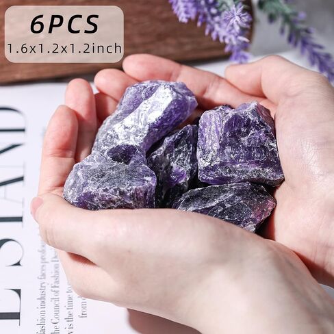 FUTUREPLUSX 6PCS Rose Quartz with Jar, Natural Rough Stones Crystal Large Raw Crystals Bulk Healing Gemstones for Reiki Healing Tumbling Fountain Rocks in Saudi Arabia