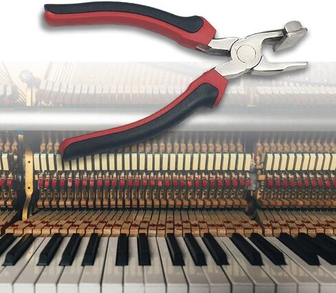 كماشة لوحة مفاتيح البيانو الفولاذية، أدوات الصيانة، أدوات البيانو عالية الأداء، أداة للمبتدئين لإصلاح مفاتيح لوحة مفاتيح البيانو in Kuwait