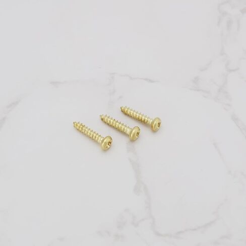50 Pieces Guitar Tuner Machine Head Mounting Screws M2 10mm Metal Guitar Tuners for Acoustic Electric Guitar Bass Gold in Saudi Arabia