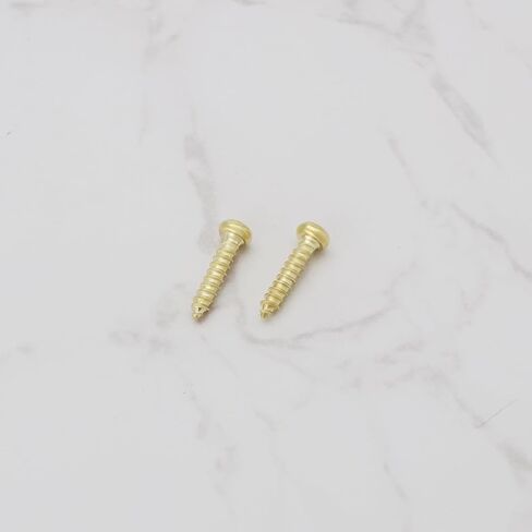 50 Pieces Guitar Tuner Machine Head Mounting Screws M2 10mm Metal Guitar Tuners for Acoustic Electric Guitar Bass Gold in Saudi Arabia
