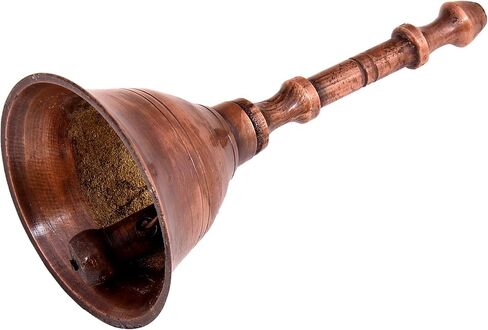 diollo Polished Brass Hand Bell 3.5 Inch in Saudi Arabia
